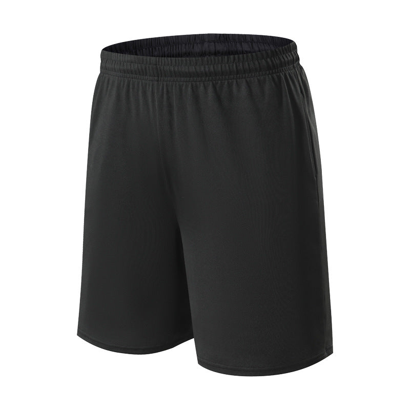 A man in sports yoga shorts