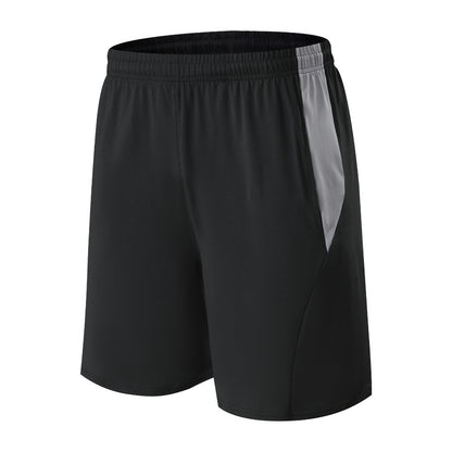 A man in sports yoga shorts