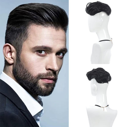 A man with a hair replacement
