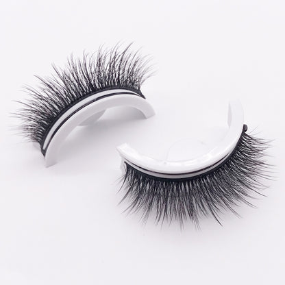 A Natural Self-Adhesive False Eyelashes, Repeatable Glue-Free Pair, Multiple Specifications Eyelash Crystal Box, Fresh and Natural