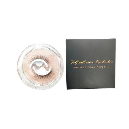 A Natural Self-Adhesive False Eyelashes, Repeatable Glue-Free Pair, Multiple Specifications Eyelash Crystal Box, Fresh and Natural