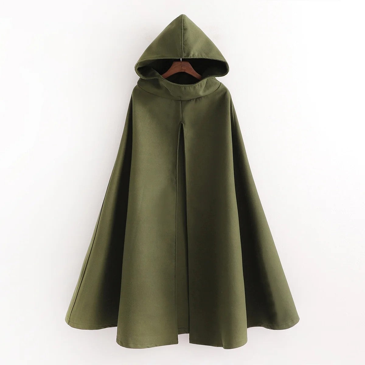 A niche loose-sleeved trench coat