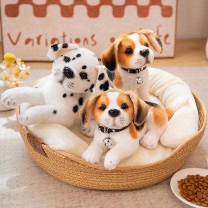 A plush dog doll