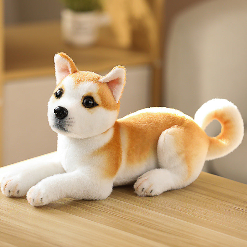 A plush dog doll