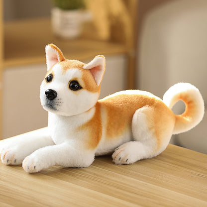 A plush dog doll