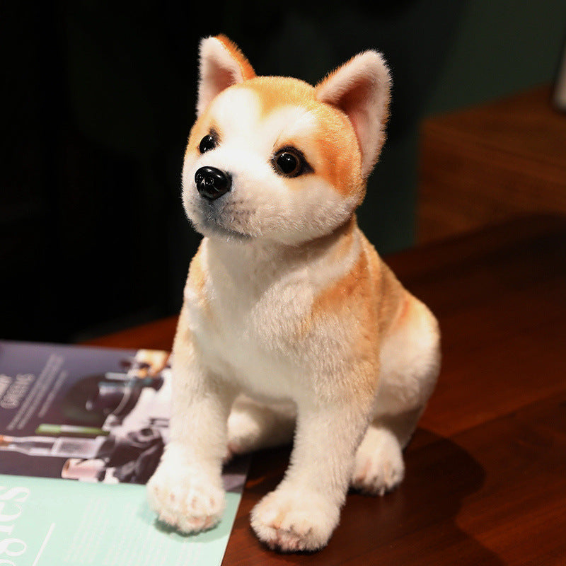 A plush dog doll