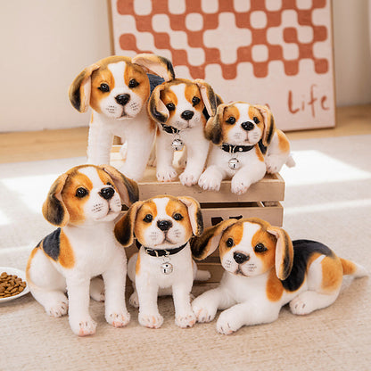 A plush dog doll