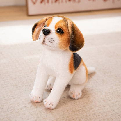 A plush dog doll
