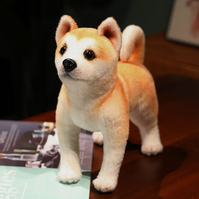 A plush dog doll