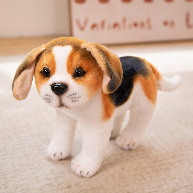 A plush dog doll