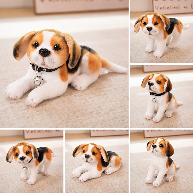 A plush dog doll