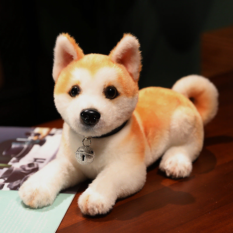 A plush dog doll