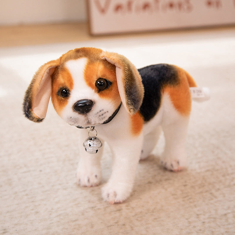 A plush dog doll