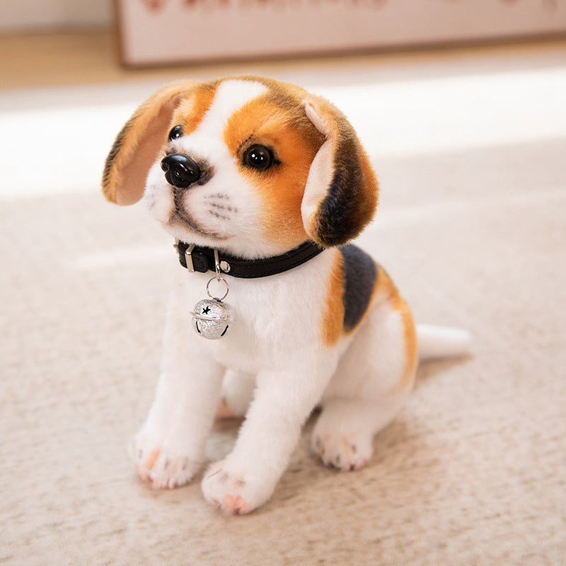 A plush dog doll