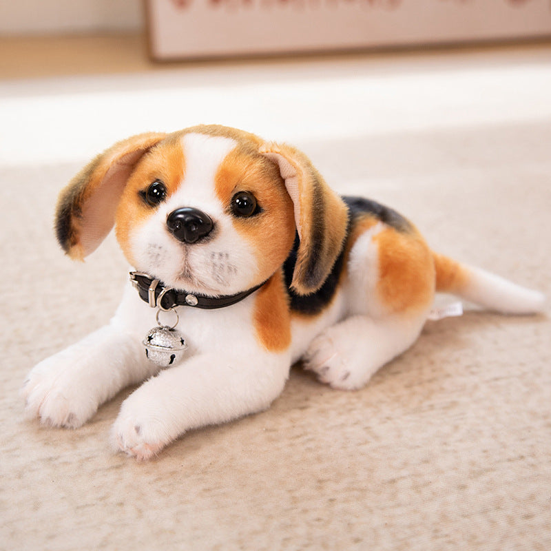 A plush dog doll