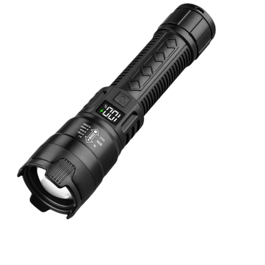 A powerful, long-lasting rechargeable flashlight