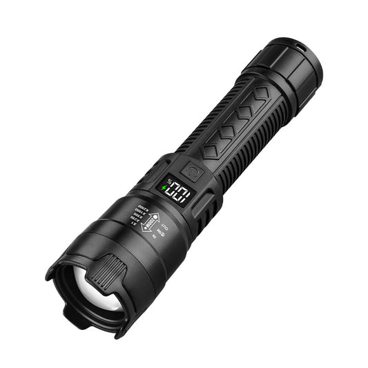 A powerful, long-lasting rechargeable flashlight