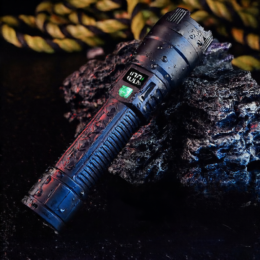 A powerful, long-lasting rechargeable flashlight