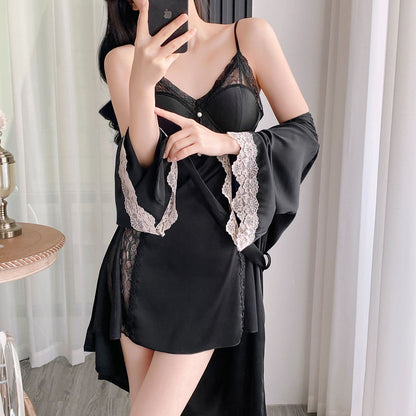 A pure and sensual, sexy and cute nightgown set
