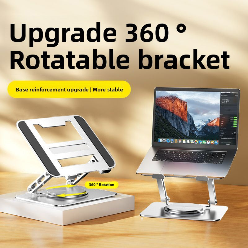 A rotatable laptop stand