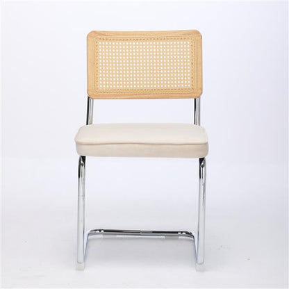 A set of 2-piece medieval modern dining chairs