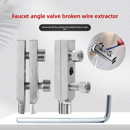A set of Angle valve broken wire remover