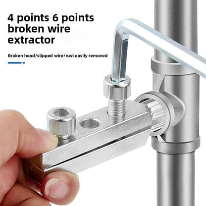 A set of Angle valve broken wire remover