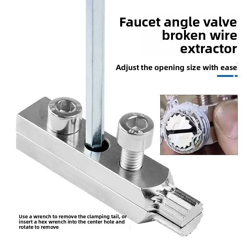 A set of Angle valve broken wire remover