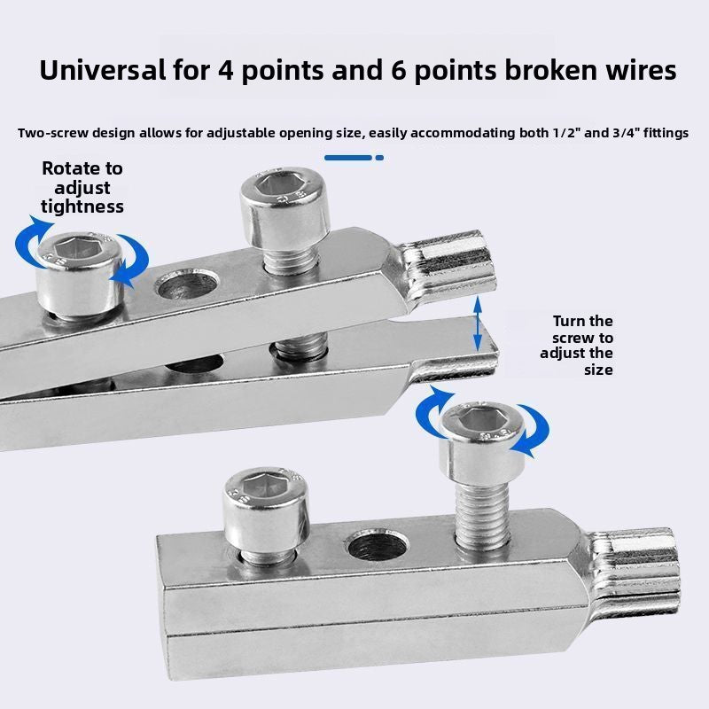 A set of Angle valve broken wire remover