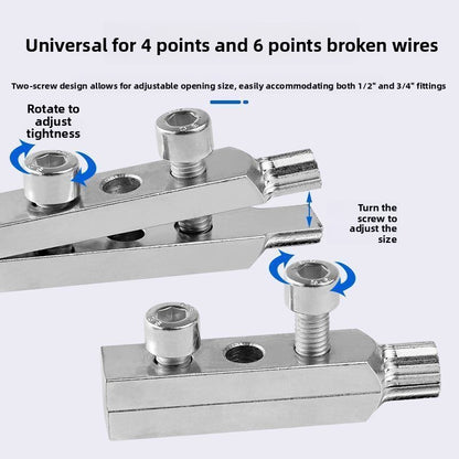 A set of Angle valve broken wire remover