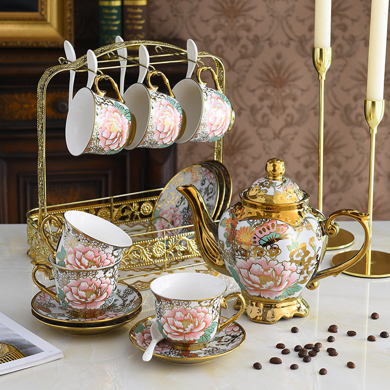 A set of European-style coffee cups