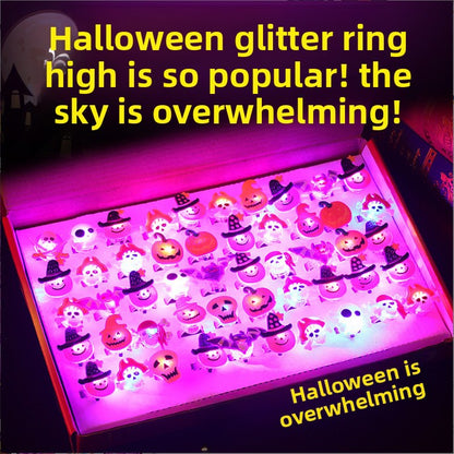 A small toy with a luminous finger light