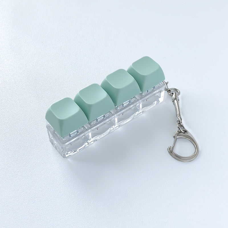 A squeezable charm pendant