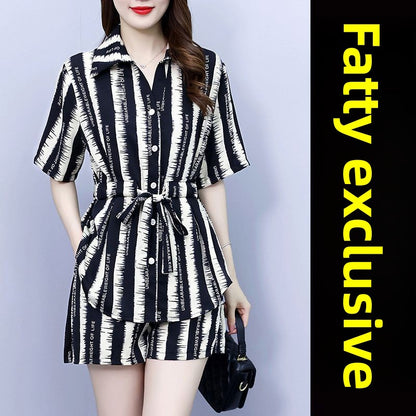 A stylish, youthful and slimming two-piece women's dress