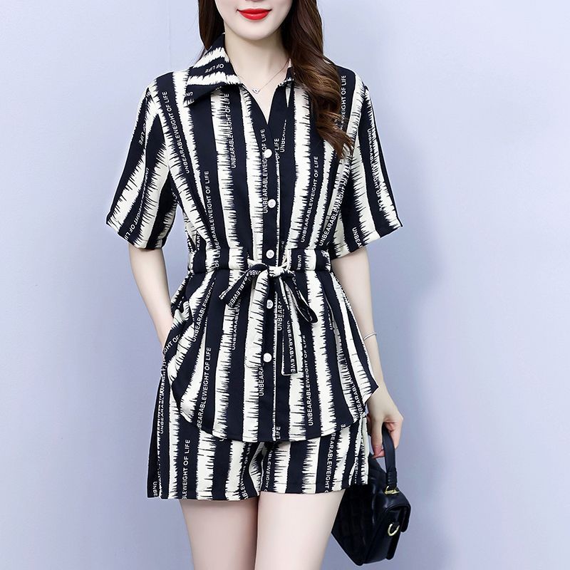 A stylish, youthful and slimming two-piece women's dress