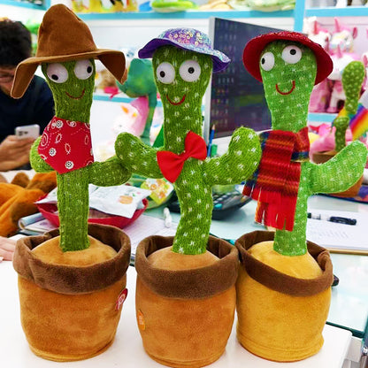 A talking and dancing cactus toy