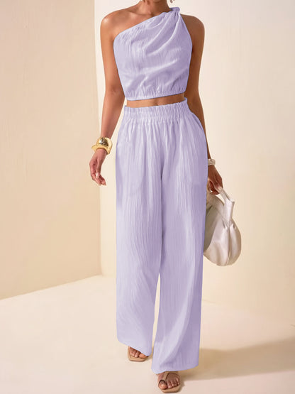 A two-piece set for women's fashion and casual wear