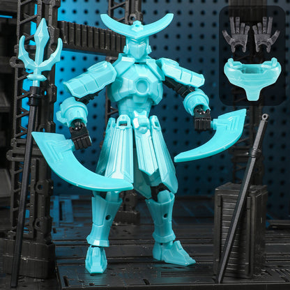 A versatile mecha doll assembly toy