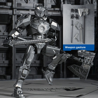 A versatile mecha doll assembly toy