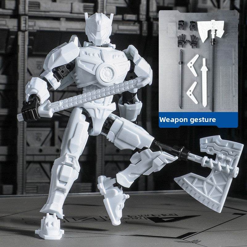 A versatile mecha doll assembly toy