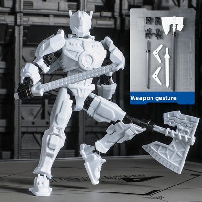 A versatile mecha doll assembly toy