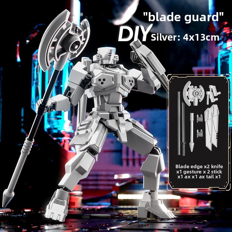 A versatile mecha doll assembly toy