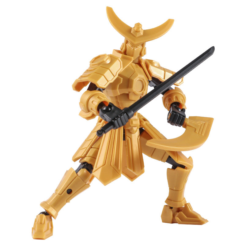 A versatile mecha doll assembly toy