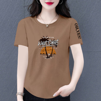 A versatile summer top and T-shirt for women
