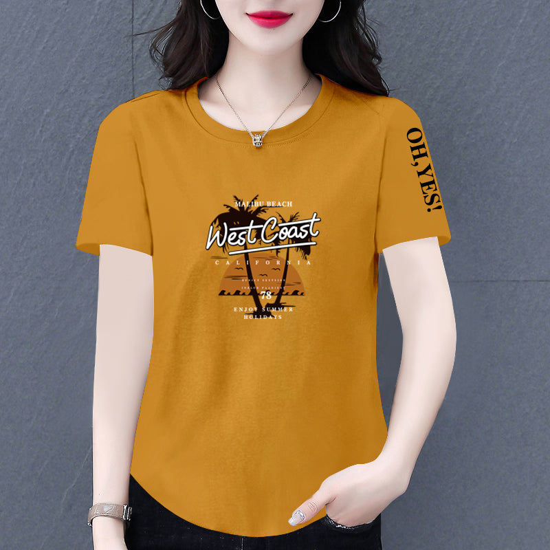 A versatile summer top and T-shirt for women