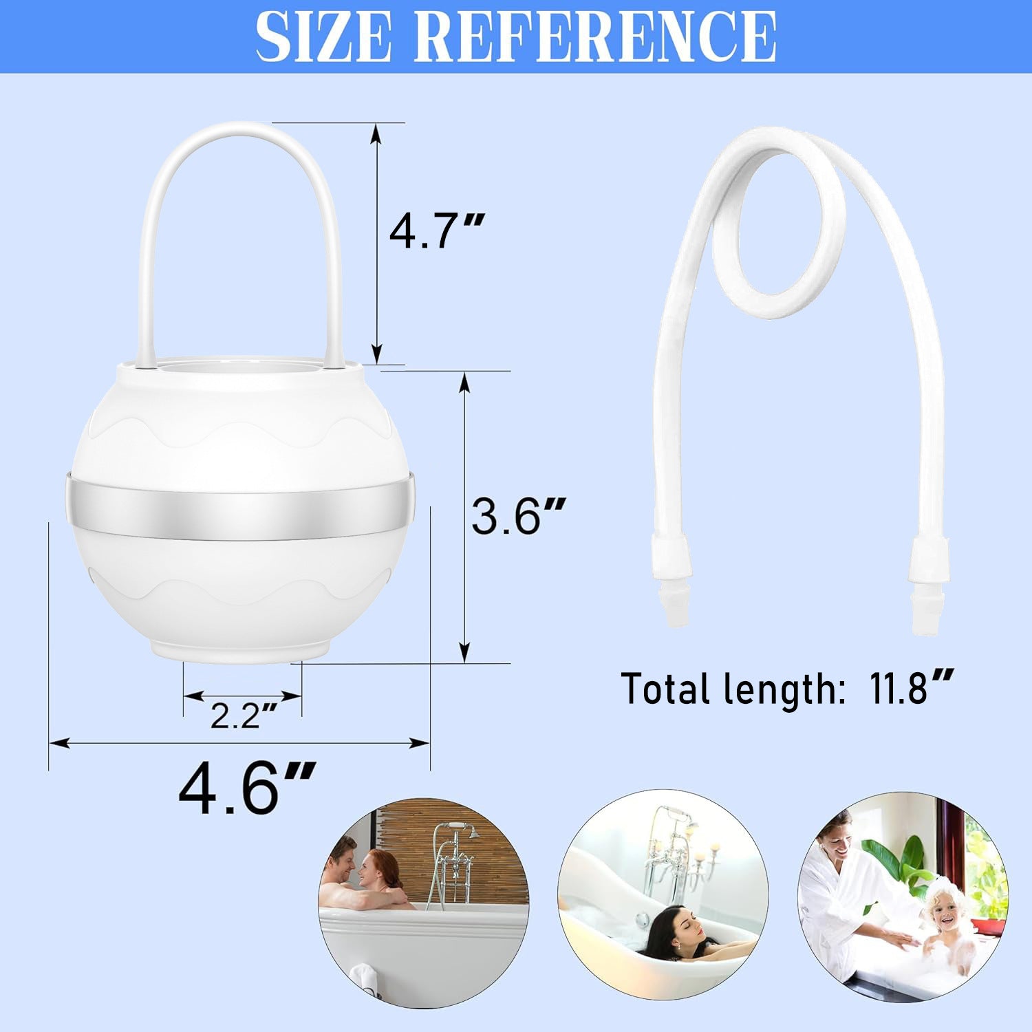 A wall-mounted shower and water purifier for bathing without installation