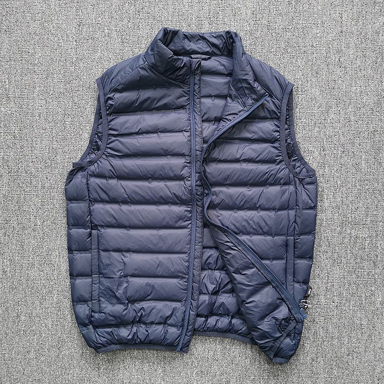 A warm vest jacket for men