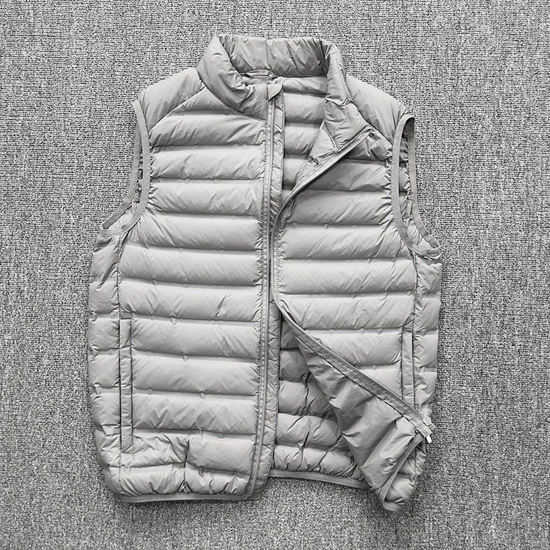 A warm vest jacket for men
