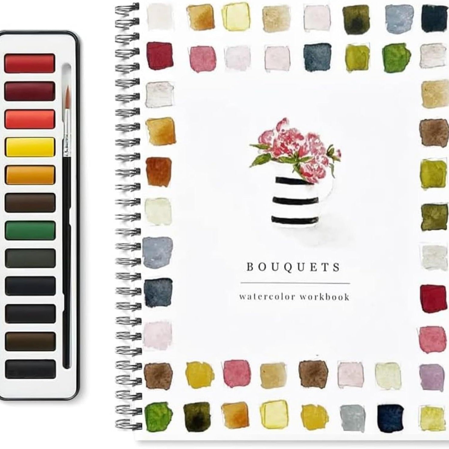 A watercolor practice book for birds suitable for beginners