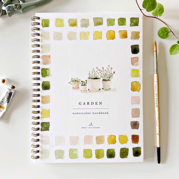 A watercolor practice book for birds suitable for beginners